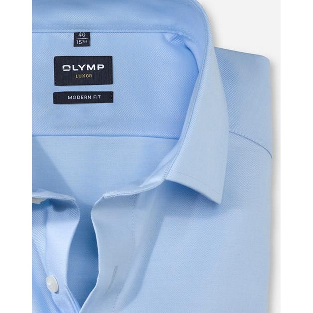 Olymp Luxor Modern Fit Herren Businesshemd blau 074564 10