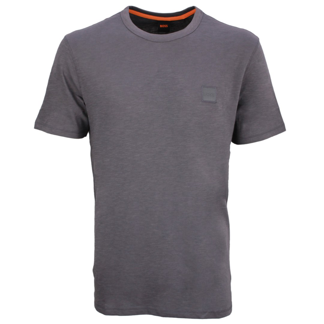 BOSS Herren T-Shirt Tegood grau 50478771 022 dark grey