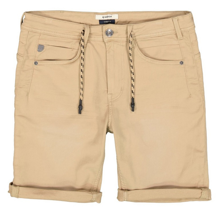 Garcia Herren Jeans Shorts Rocko Slim Fit braun 695 5104 hessian