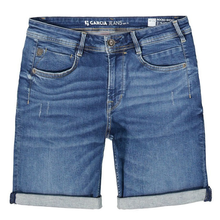 Garcia Herren Jeans Shorts Rocko Slim Fit Denim 7909 medium used