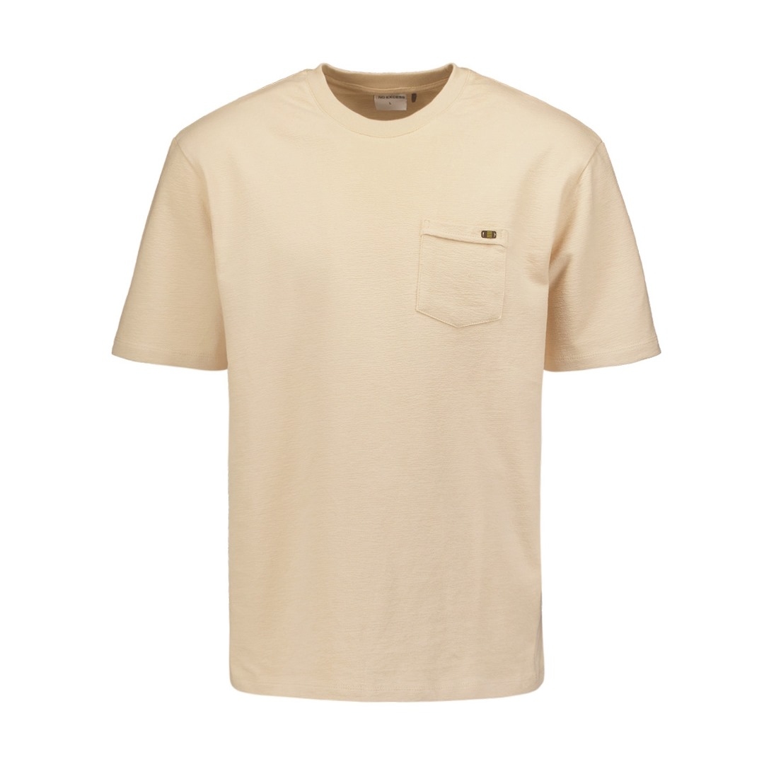 No Excess Herren T-Shirt Oversize beige 23360341 122 cement