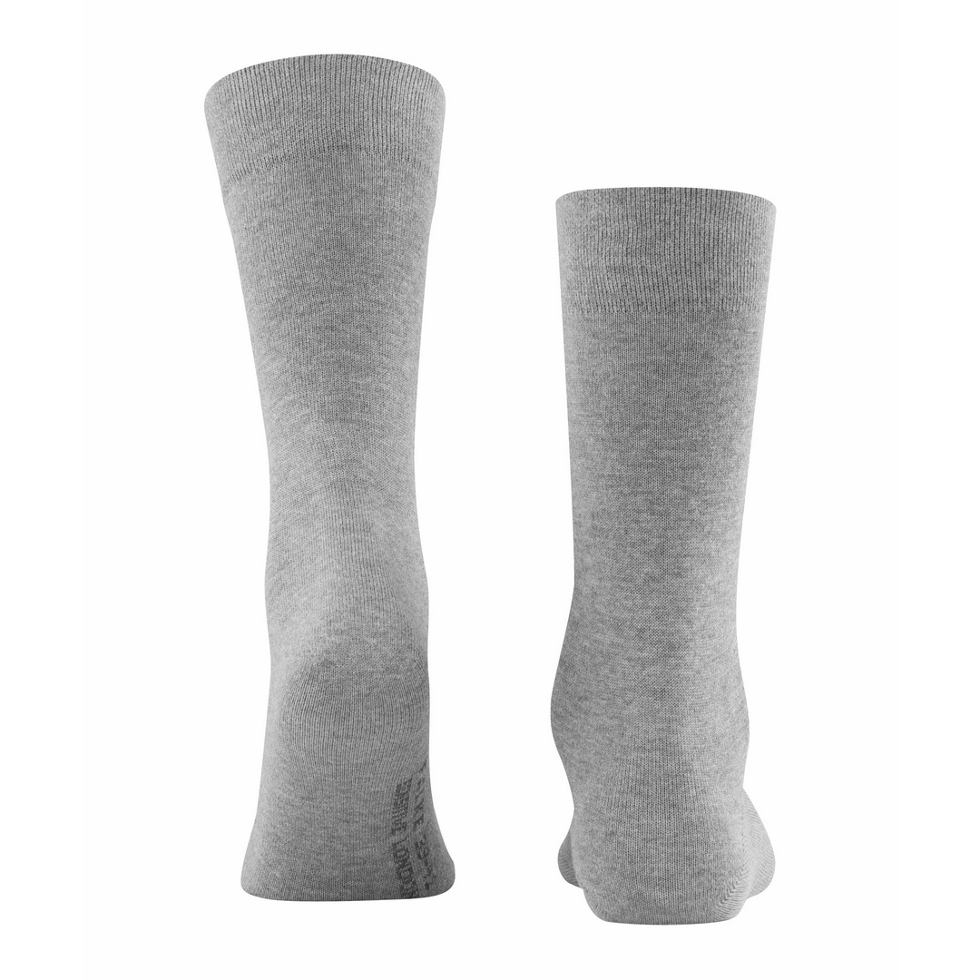 Falke Sensitive Socke London hell grau 14616  3390 Basic Baumwolle