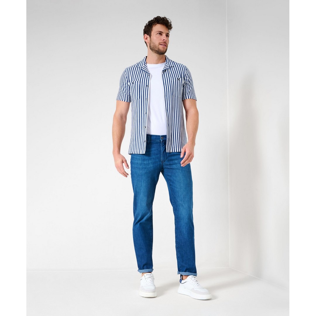 Brax Herren Jeans Hose Style Cadiz Regular Fit blau 817128 7950720 24