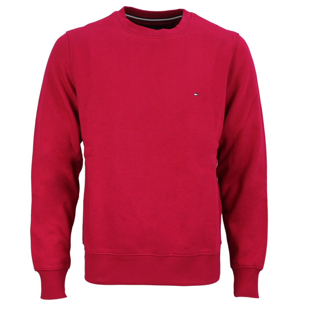 Tommy Hilfiger Herren Sweatshirt Pullover rot MW0MW32735 XJV red