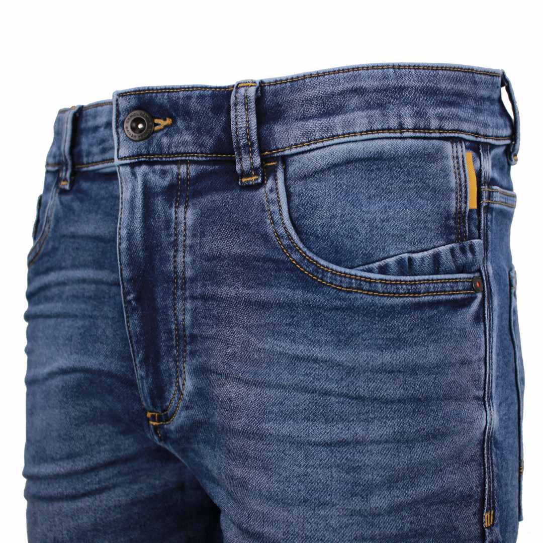 Camel active Herren Madison Jeans Shorts Slim Fit blau 3D15 498015 46 indigo