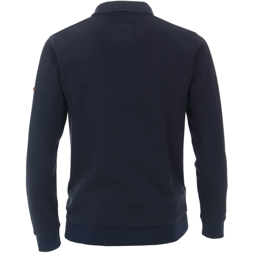 Redmond Herren Sweatshirt Pullover blau unifarben 222860700 11