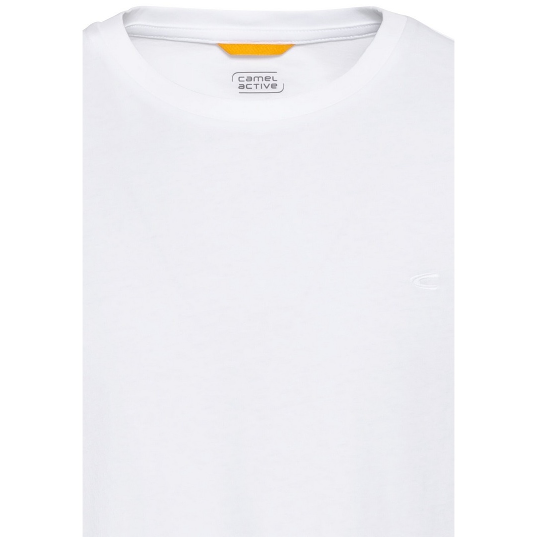 Camel active Herren T-Shirt Basic Organic Cotton weiß 9T81 409641 01 white