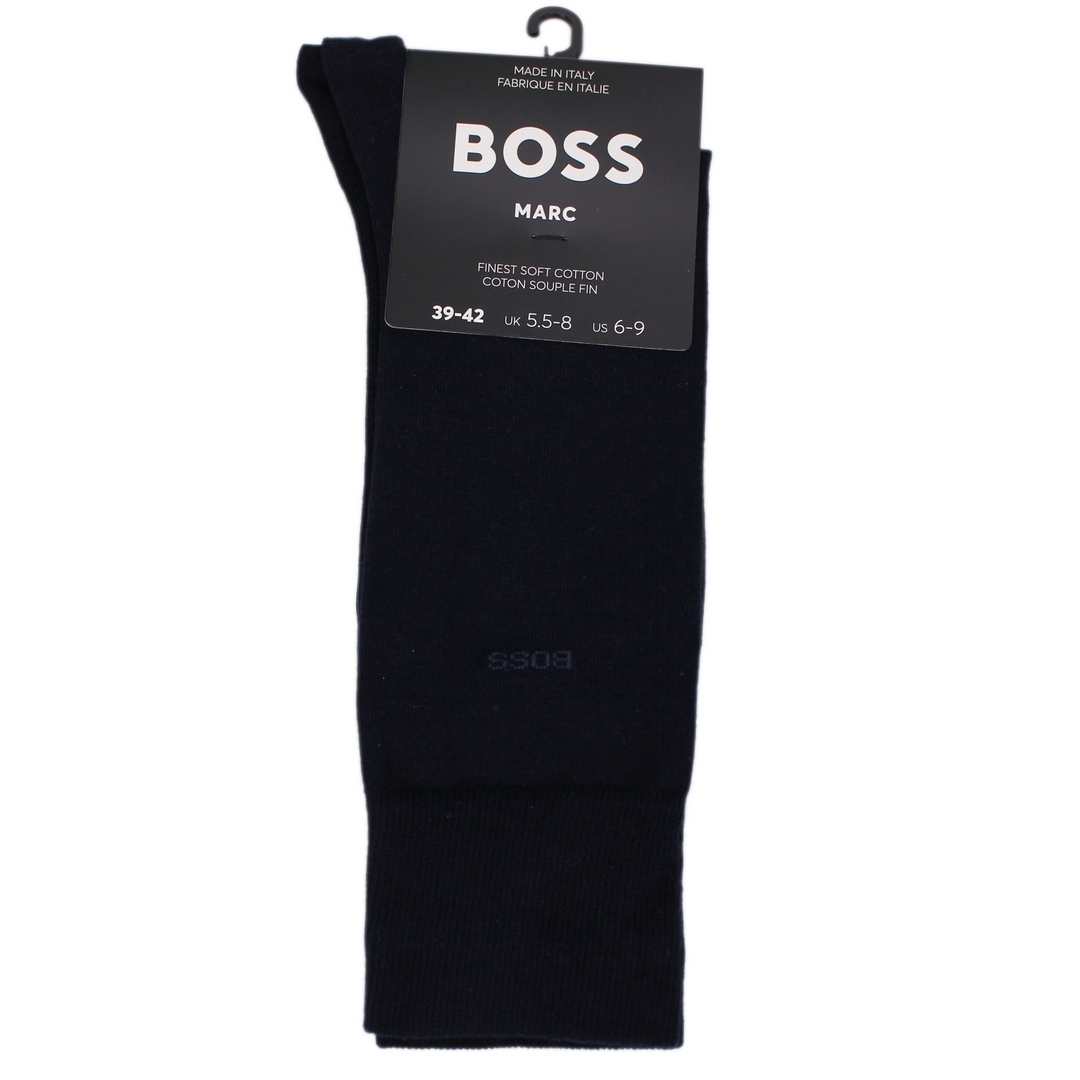 Hugo Boss Herren Socke Marc RS CC blau unifarben 50469843 401 dark blue