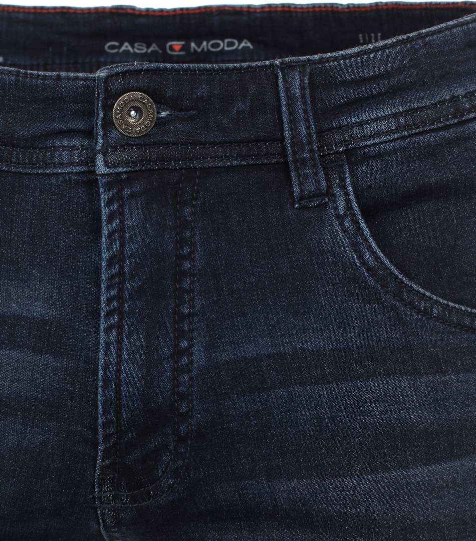 Casa Moda Herren Shorts Bermuda Jeans dunkelblau 534011600 146