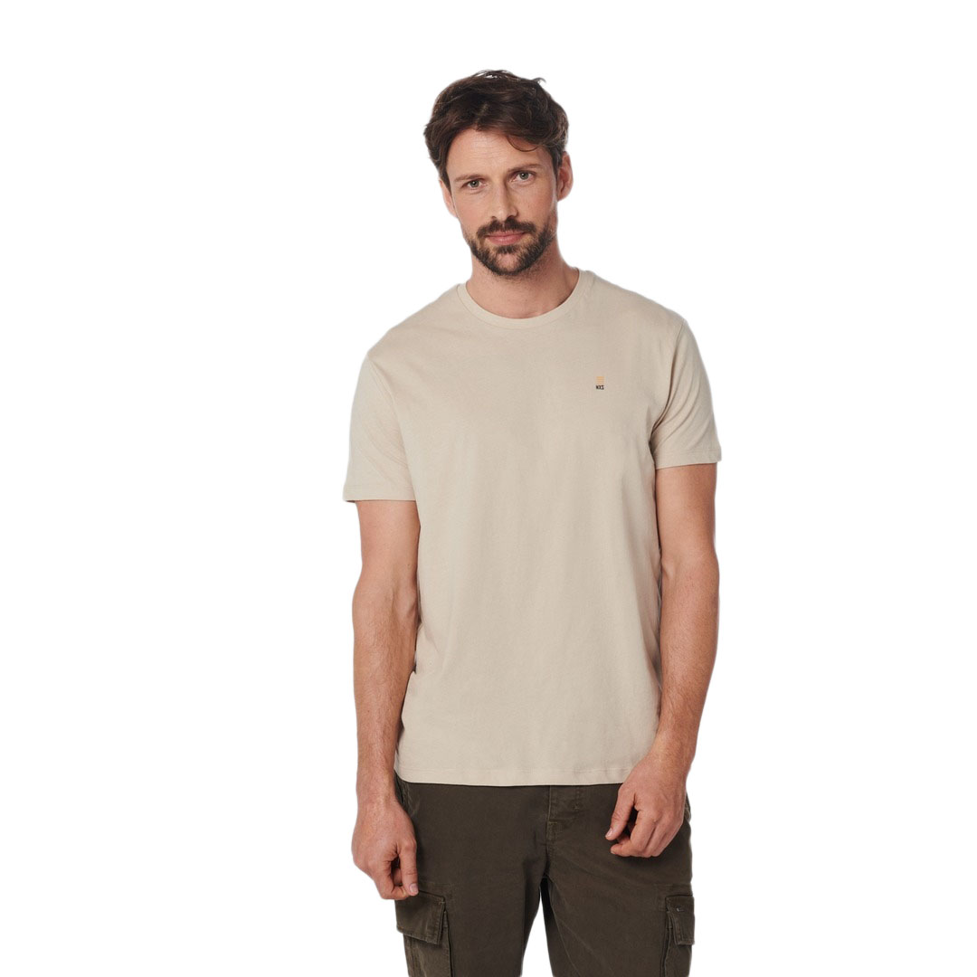 No Excess Herren T-Shirt beige 18341101 015 sand