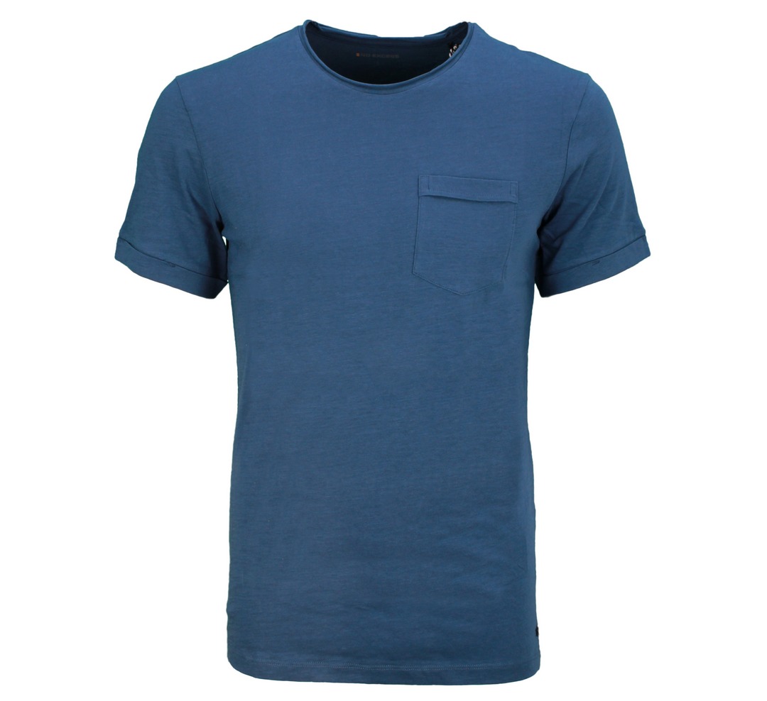 No Excess Herren T-Shirt dunkelblau 19340202SN 179 carbon blue