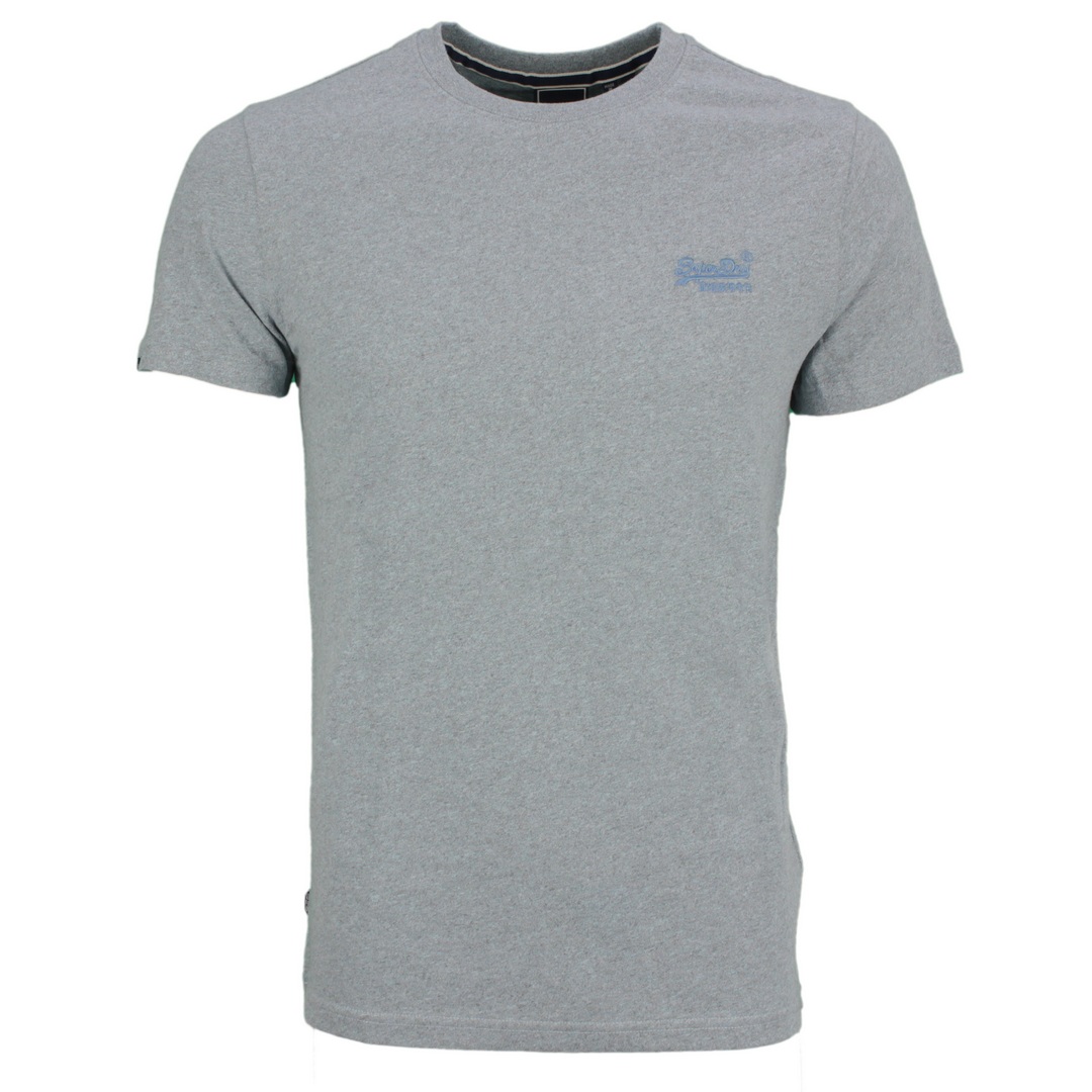 Superdry T-Shirt Rundhals Shirt Vintage Logo Emb Tee unifarben M1011245A 3YM coastal blue 