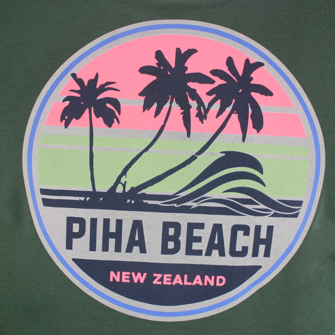 New Zealand Auckland NZA Herren T-Shirt Kirkpatrick grün 24CN720 1716 chalk green