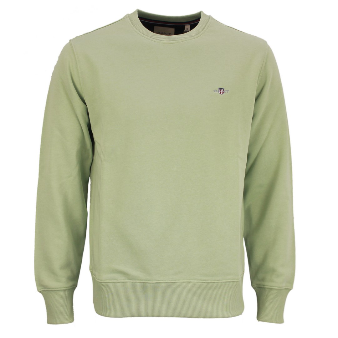 Gant Herren Sweatshirt Pullover grün 2006065 345 milky matcha