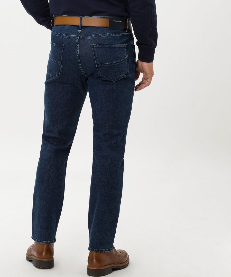 Brax Herren Jeans Hose Five Pocket Style Cadiz dunkelblau 80 0070 7960720 24