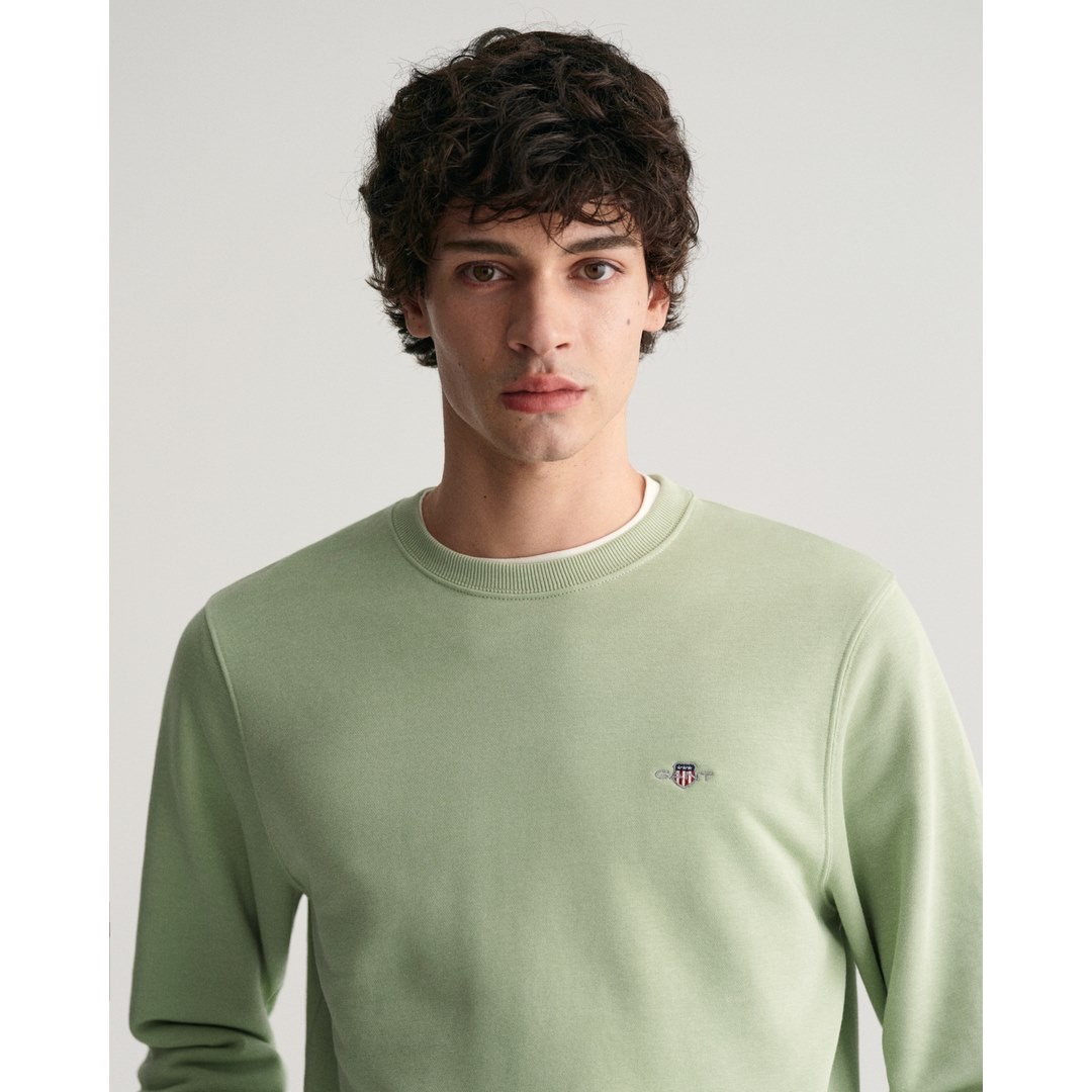 Gant Herren Sweatshirt Pullover grün 2006065 345 milky matcha