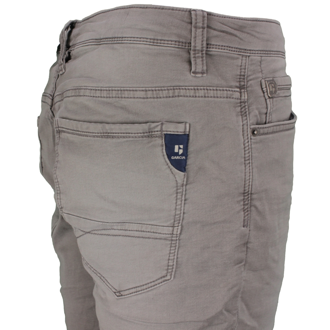 Garcia Herren Jeans Short Savio Short Slim Fit grau GS110358 2008 Stone grey