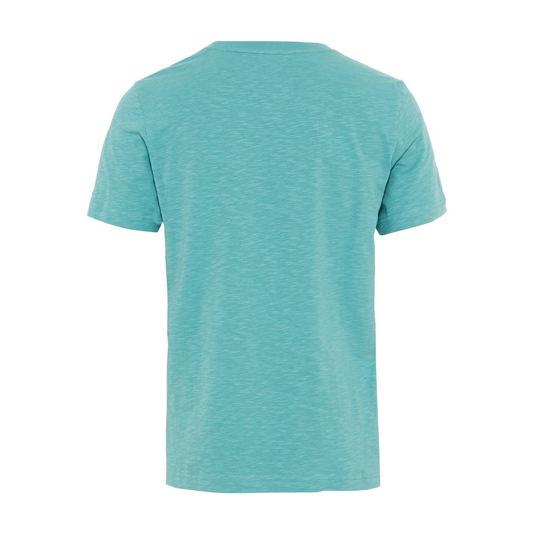 Camel active Herren T-Shirt Print Muster blau grün 7T59 409745 43 teal 