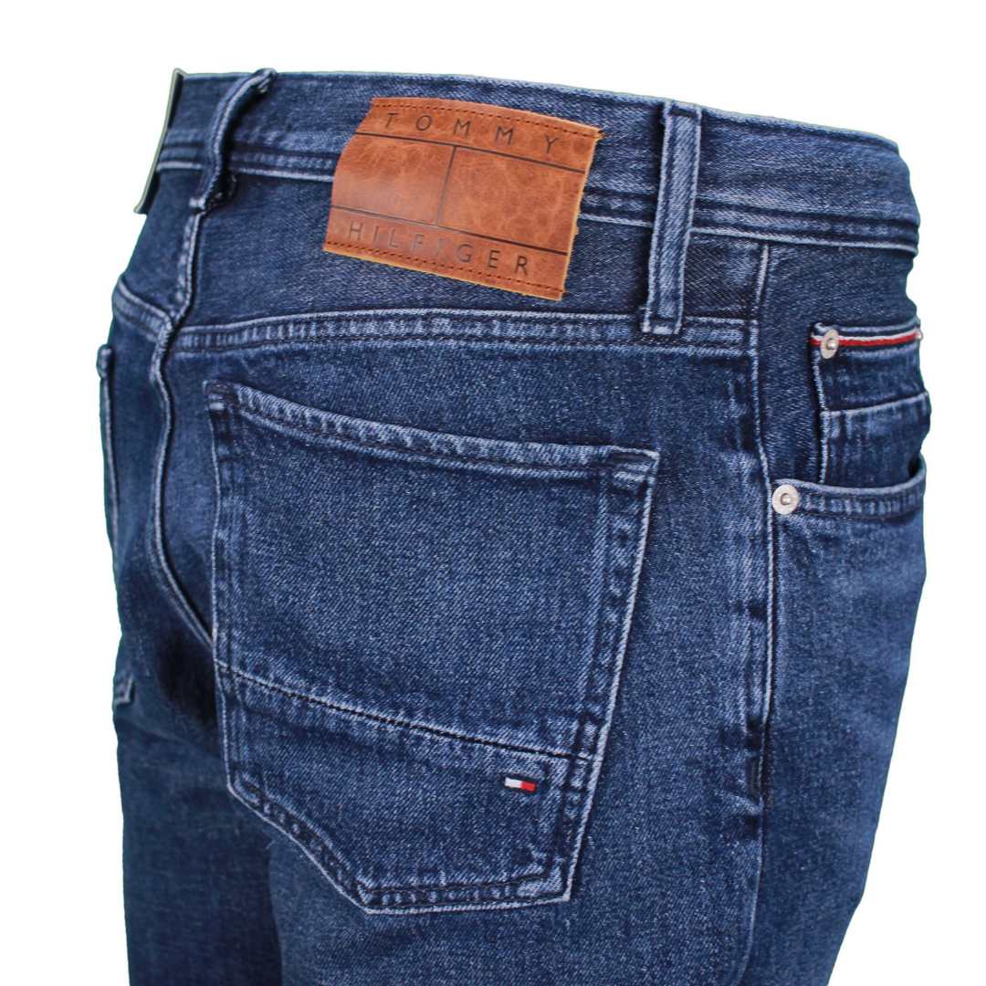 Tommy Hilfiger Herren Jeans Shorts Brooklyn Regular Fit blau MW0MW35176 1BL denim