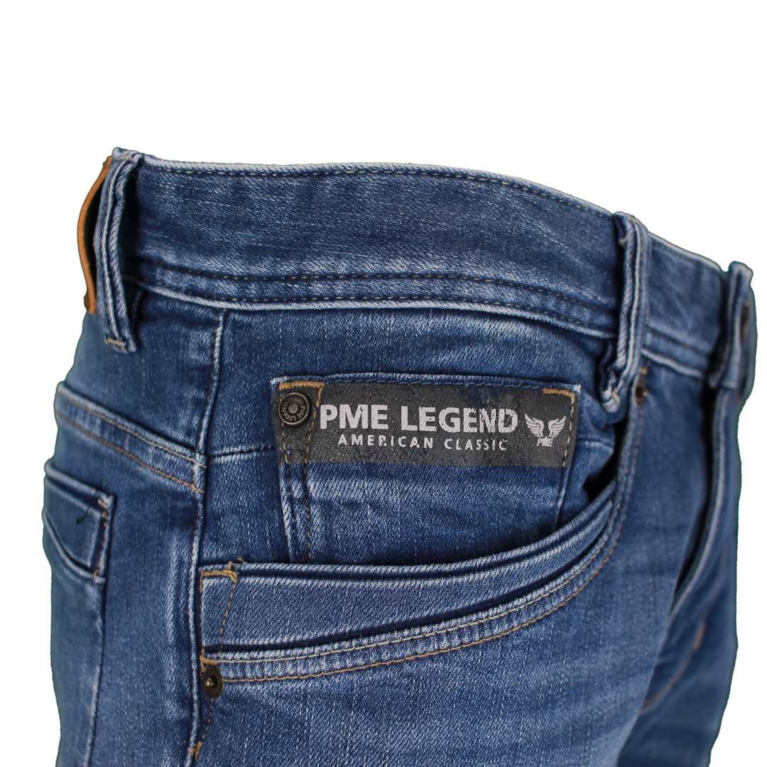 PME Legend Herren Jeans Hose Skyrak Regular Fit blau PTR720 HMB