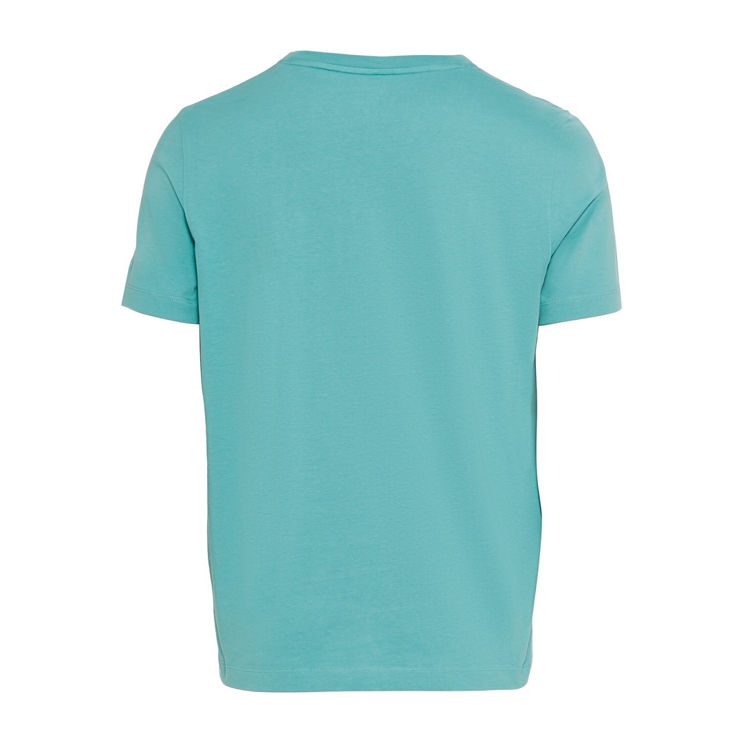 Camel active Herren T-Shirt kurzarm blau grün unifarben 7T01 409745 43 teal