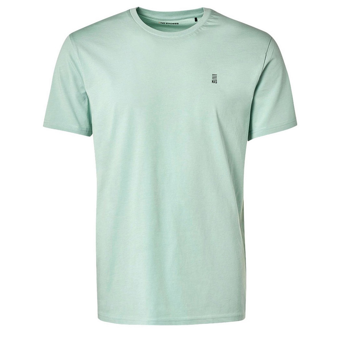No Excess Herren Basic T-Shirt grün 23340101SN 058 mint