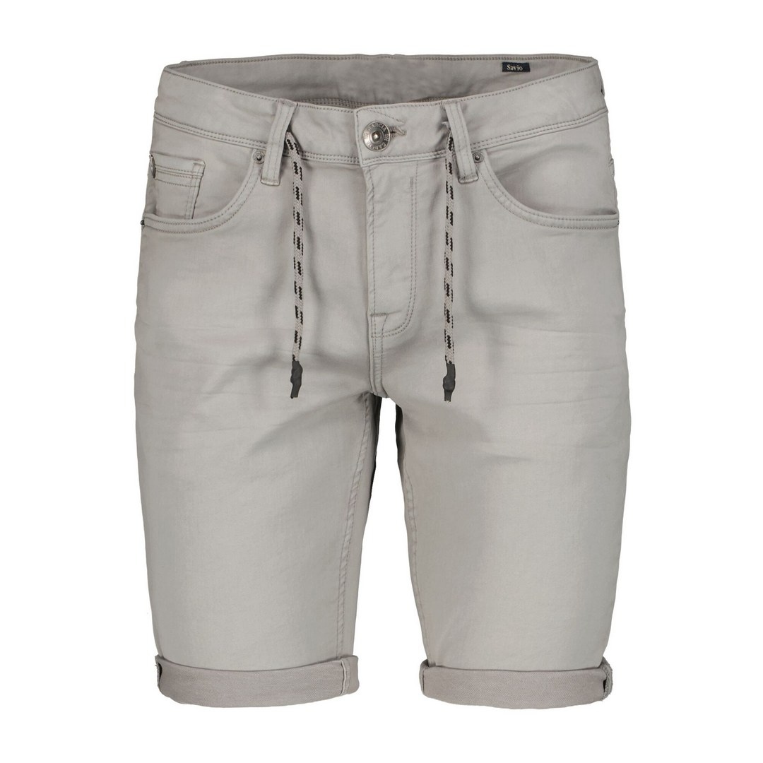 Garcia Herren Jeans Shorts Savio grau 635 5904 cement