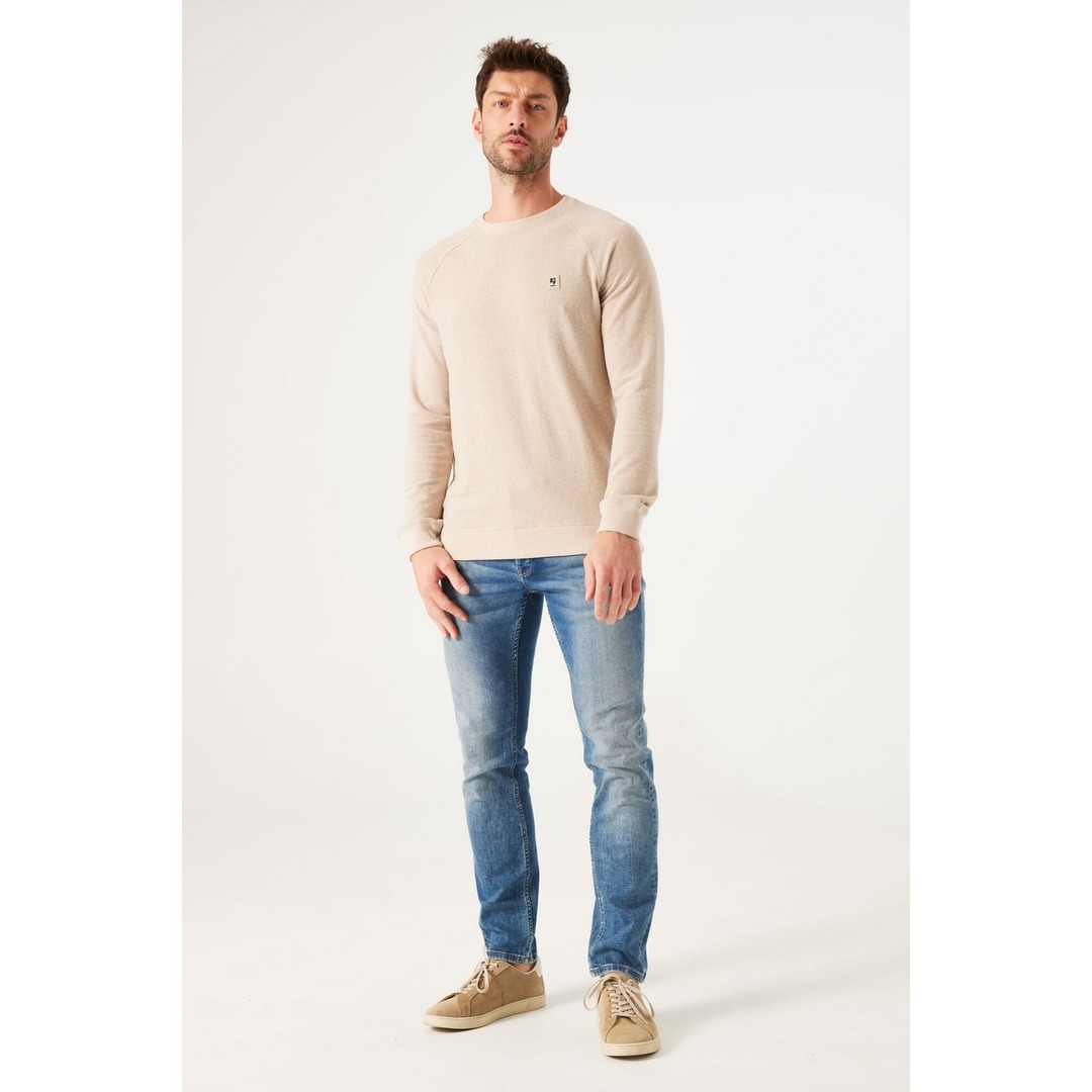 Garcia Herren Sweatshirt Pullover beige N41215 2768 kit