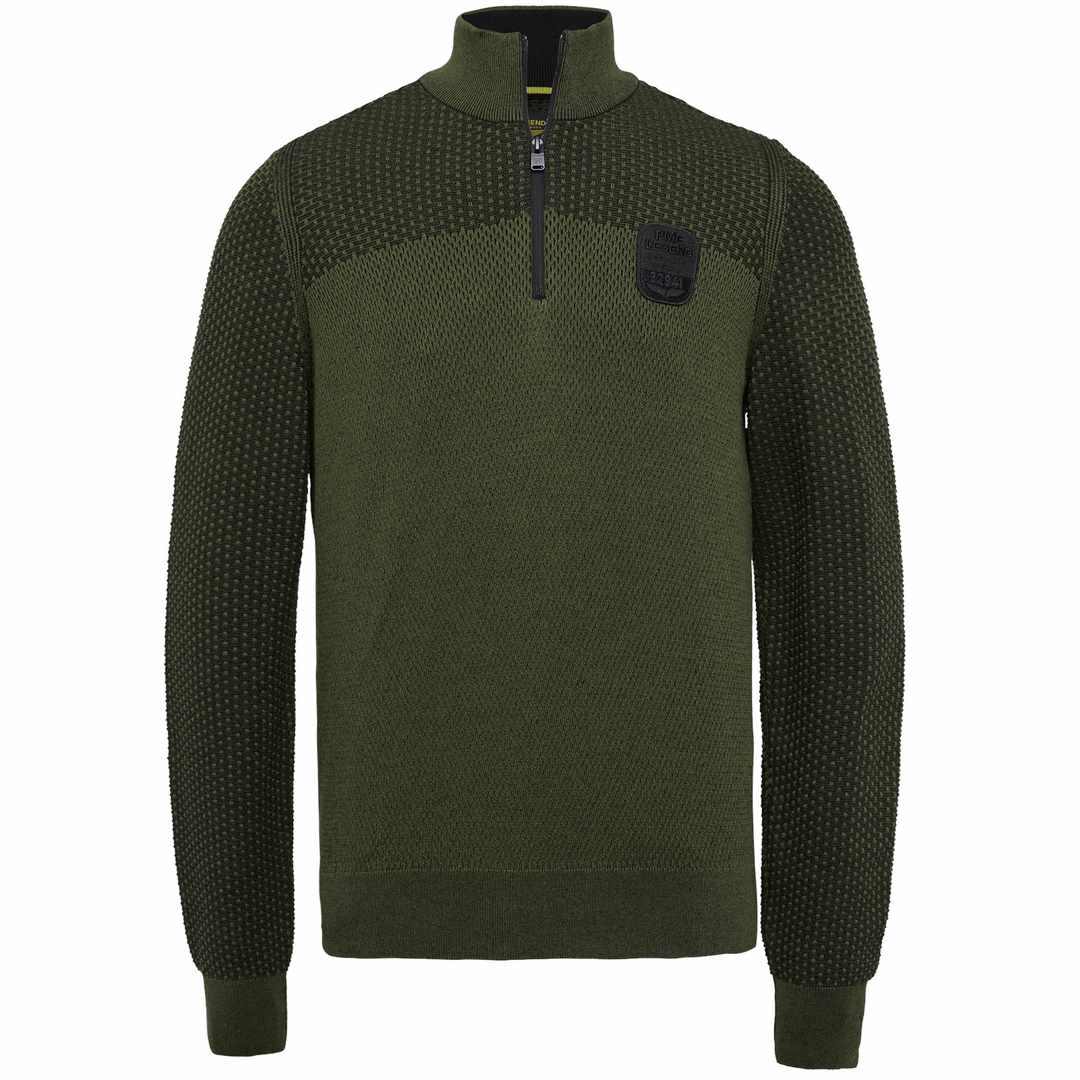 Herren Bekleidung Jacken Lederjacken PME LEGEND Polo-shirt Long Sleeve Polo Cotton Sweat in Grün für Herren 