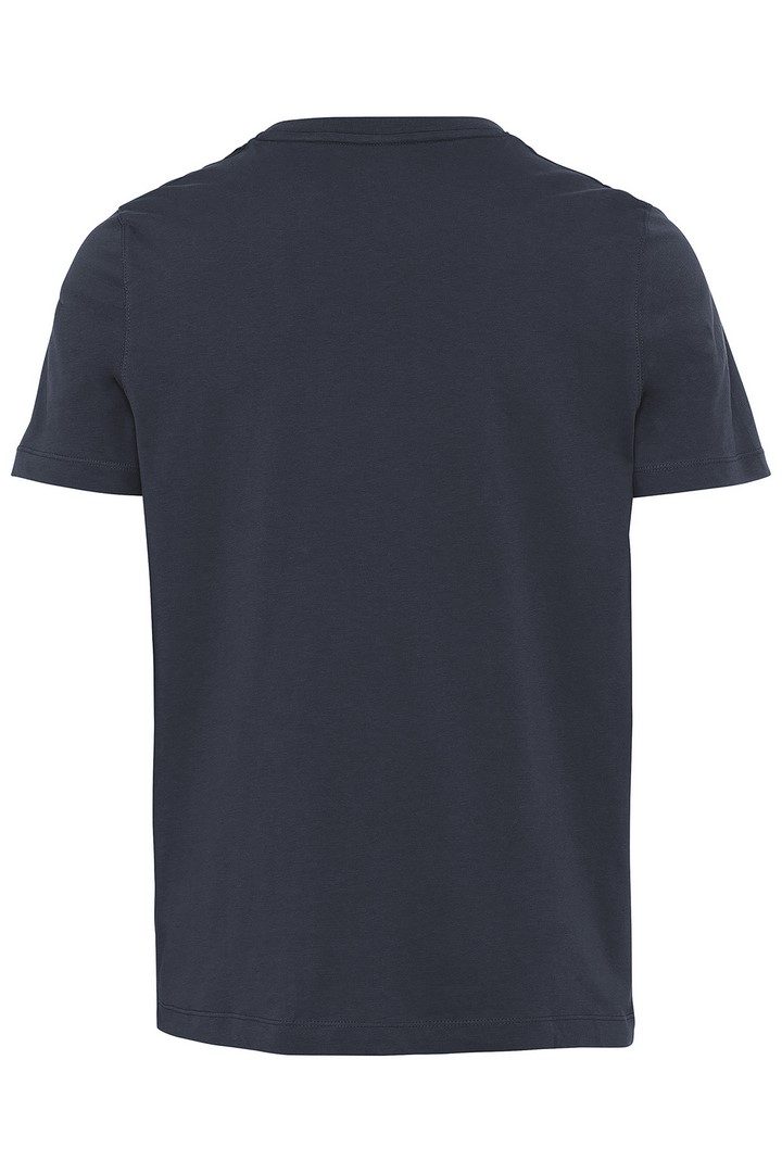 Camel active T-Shirt Organic Cotton Basic dunkel blau unifarben 9T01 409641 47