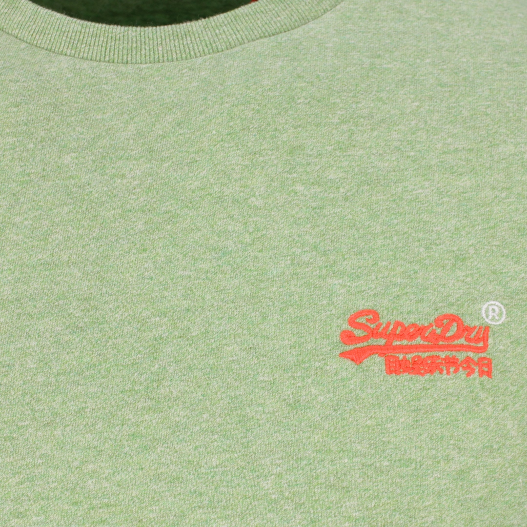 Superdry Herren T-Shirt OL Vintage Embroidery Tee grün M1010119A OQ8 green