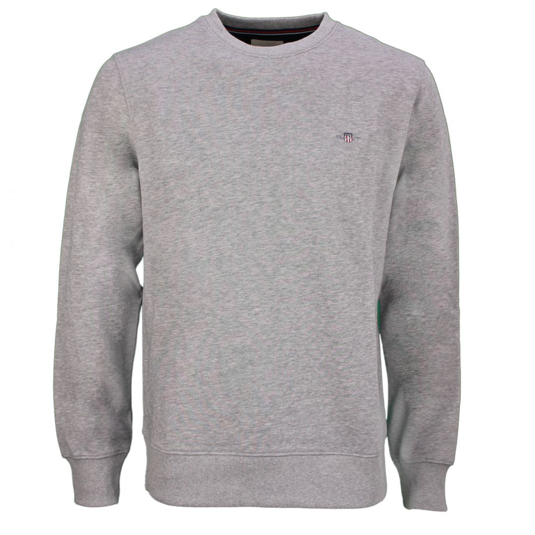 Gant Herren Sweatshirt Pullover grau 2006065 93 grey melange