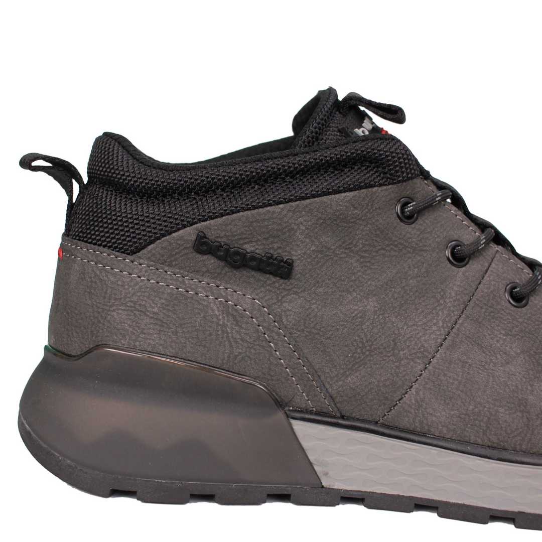 Bugatti Herren Schuhe Sneaker Plasmax grau unifarben 341AC5305000 1100 dark grey