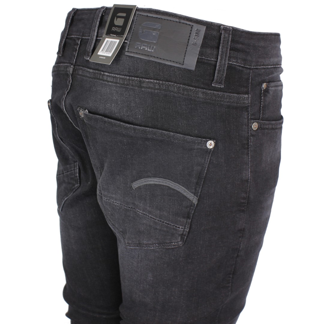 G-Star Herren Jeans Hose Jeanshose Extra Slim Fit Revend Skinny schwarz 51010 A634 A592
