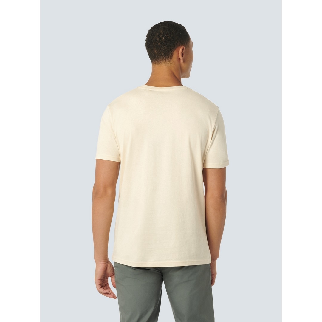 No Excess Herren Basic T-Shirt beige 23340101SN 016 cream