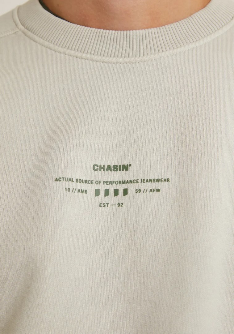 Chasin Herren Sweat Shirt Sweater Ideal grau unifarben 4111357005  E81 L. Grey