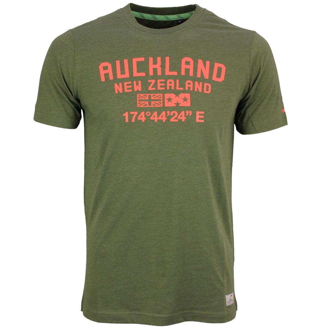 New Zealand Auckland NZA Herren T-Shirt Shirt kurzarm grün 21CN712 500 Auckland Army