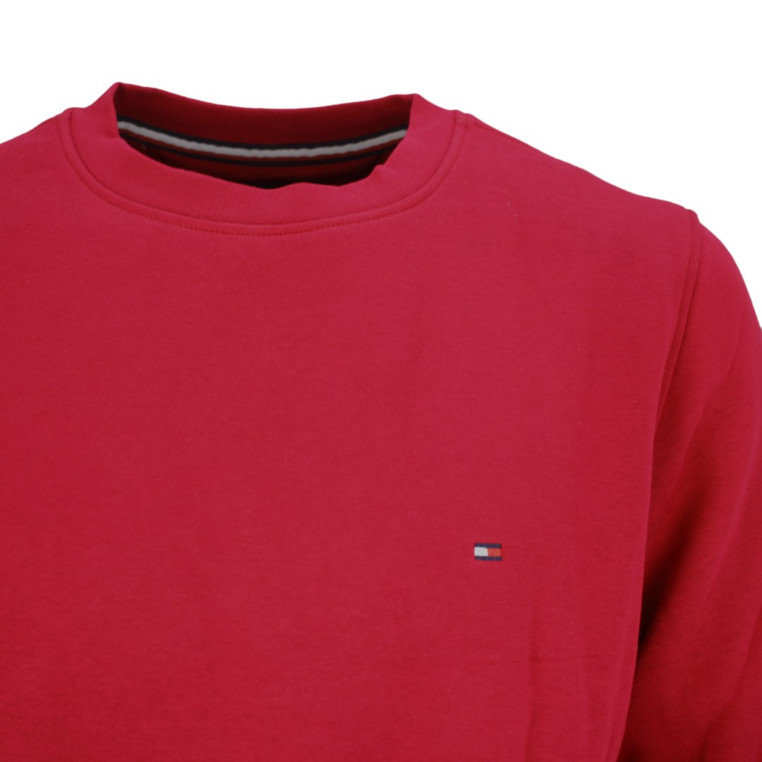 Tommy Hilfiger Herren Sweatshirt Pullover rot MW0MW32735 XJV red