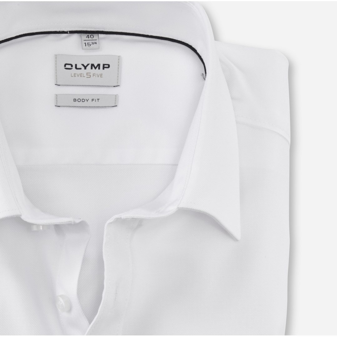 Olymp Level Five Herren Businesshemd extra langer Arm weiß 076369 00