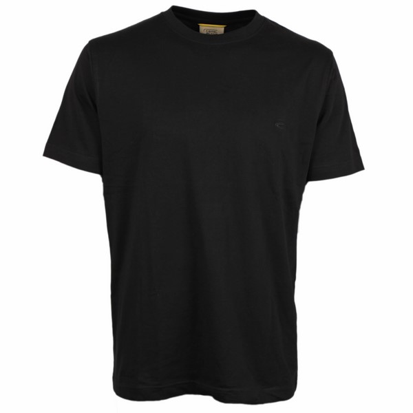 Camel active T - Shirt Rundhals Basic schwarz dunkel 009006 39