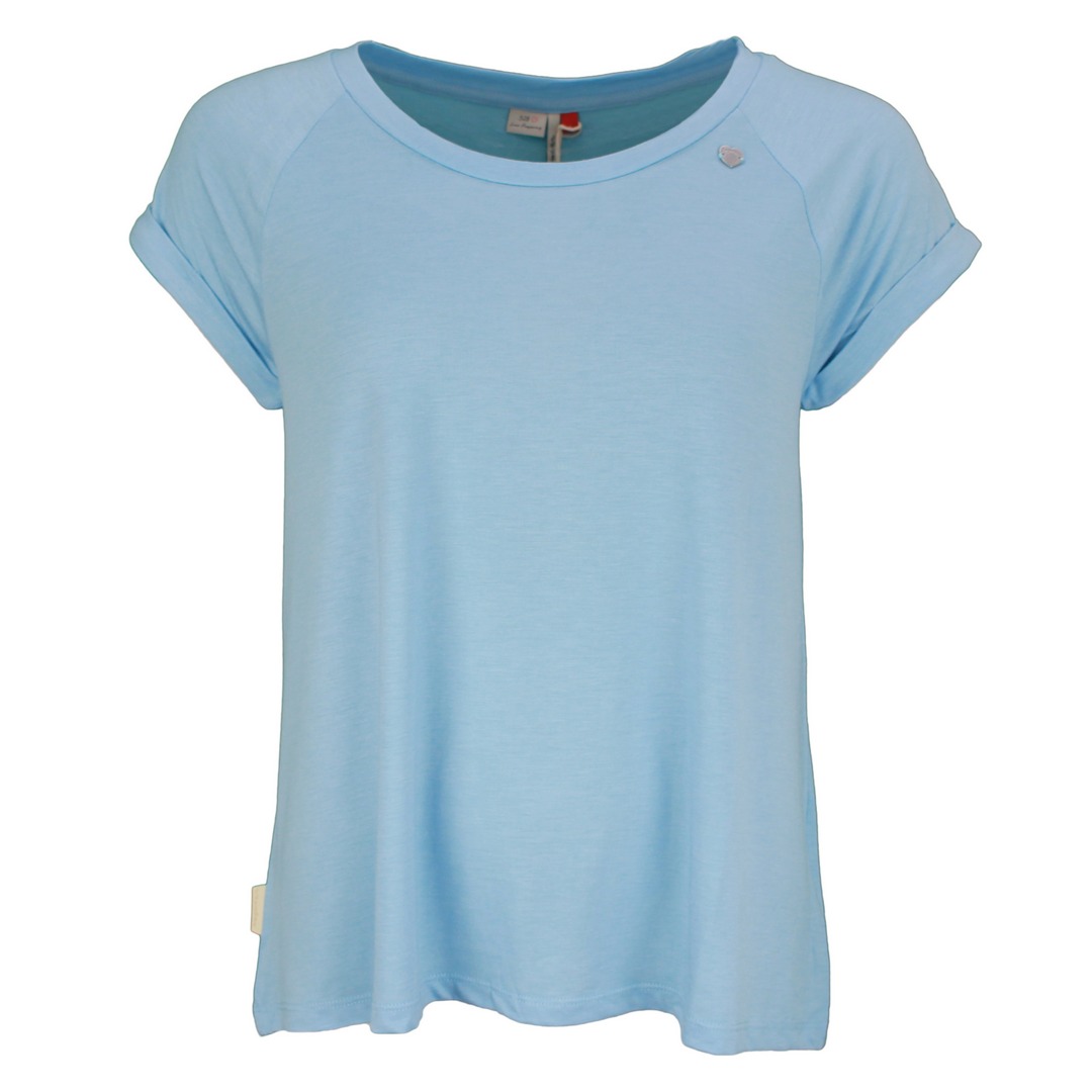 Ragwear Damen T-Shirt Benthe blau 2311 10015 2042 light blue