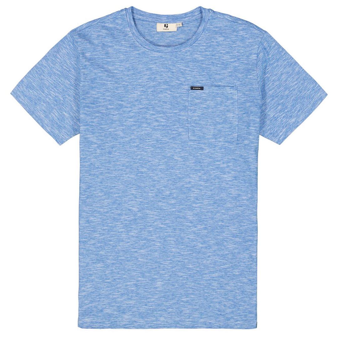 Garcia Herren T-Shirt Regular Fit blau Z1100 1136 lagoon