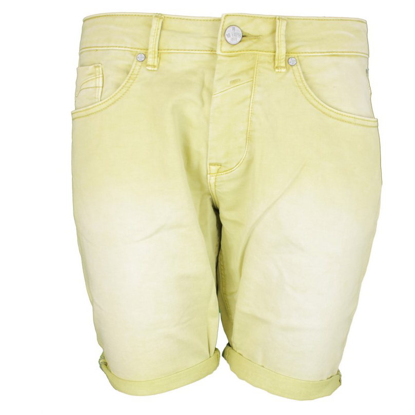 No Excess Herren Jeans Short gelb Used 868190409 56