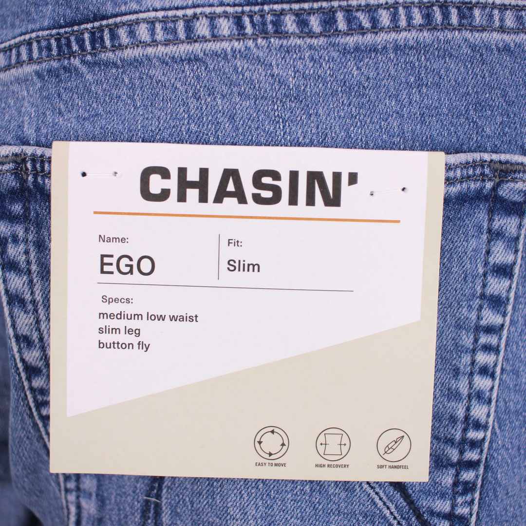 Chasin Herren Jeans Shorts Ego.S Dawn blau 1311298002 D21 mid blue damaged