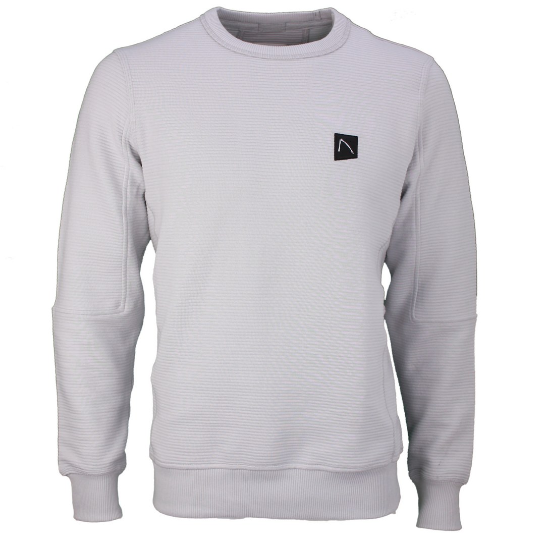 Chasin Herren Sweat Shirt Pullover Sweater Bullet grau unifarben 4111219139 E81 L. Grey