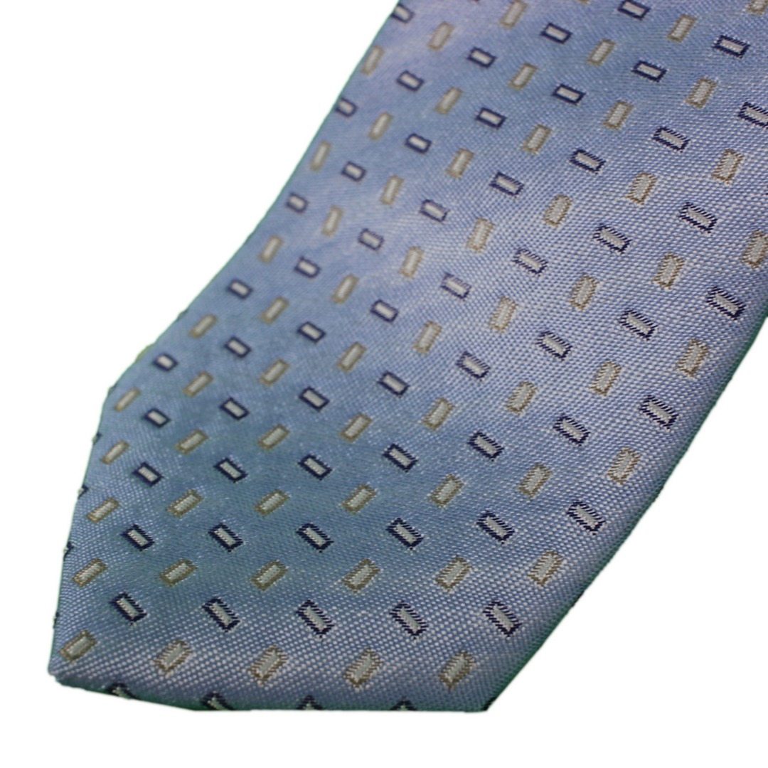 J.S. Fashion Slim Krawatte gemustert 25601 rechteck 4 grau rose