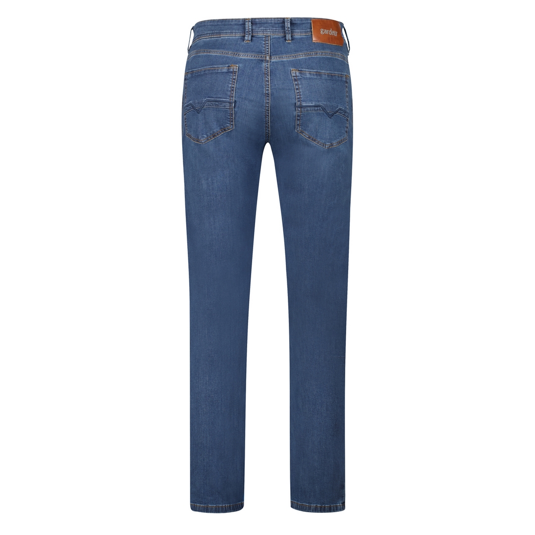 Gardeur Herren Move Lite Denim Jeans Hose Jeanshose Modern Fit blau BATU 4 470791 167