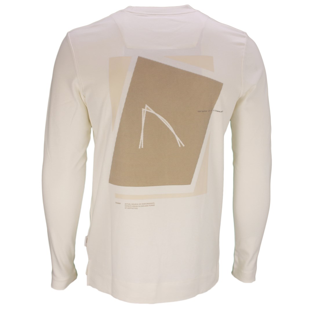 Chasin Herren Shirt E11 Langarmshirt LS 5111357014 Argon off white
