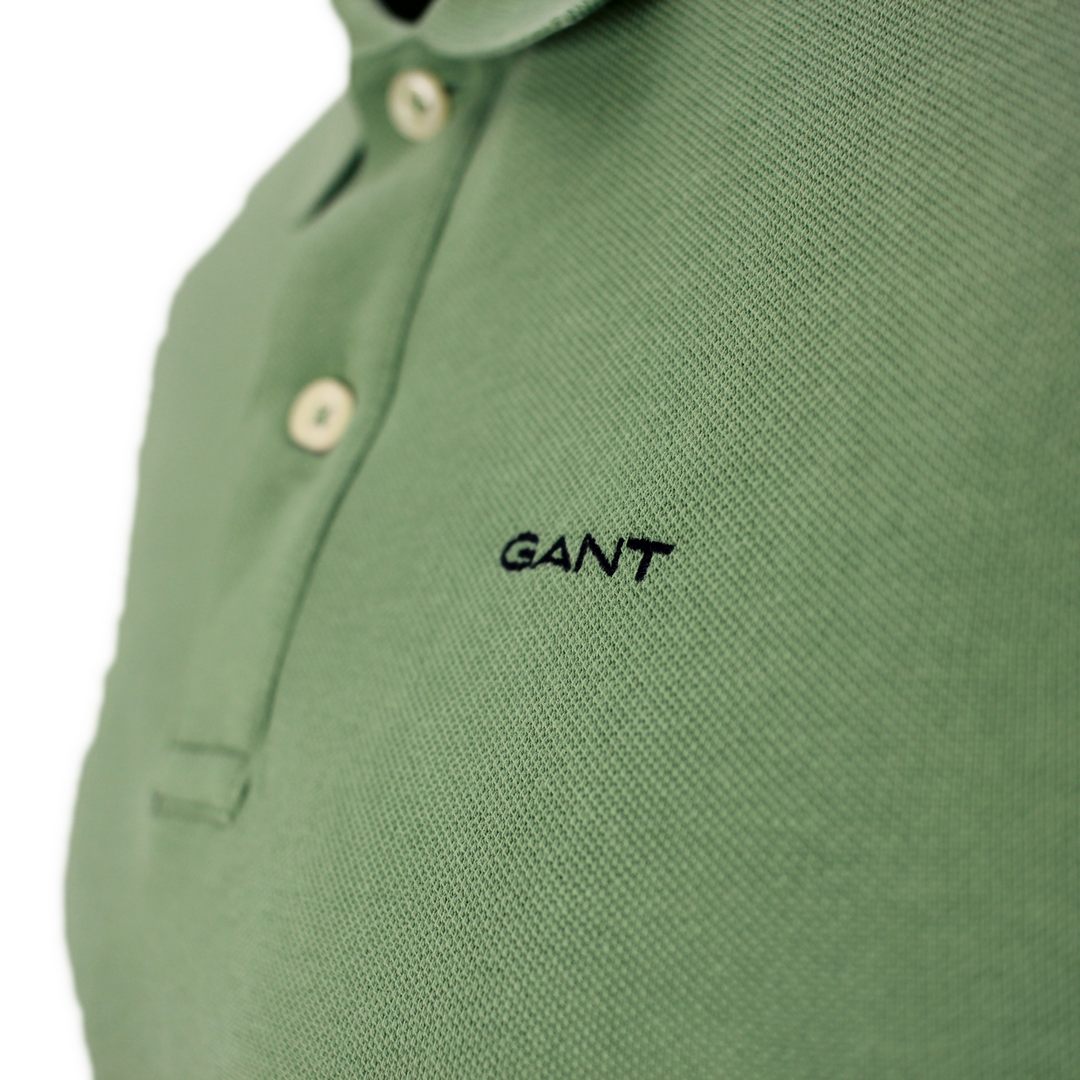 Gant Herren Poloshirt Pique Rugger grün 2003179 362 kalamata green