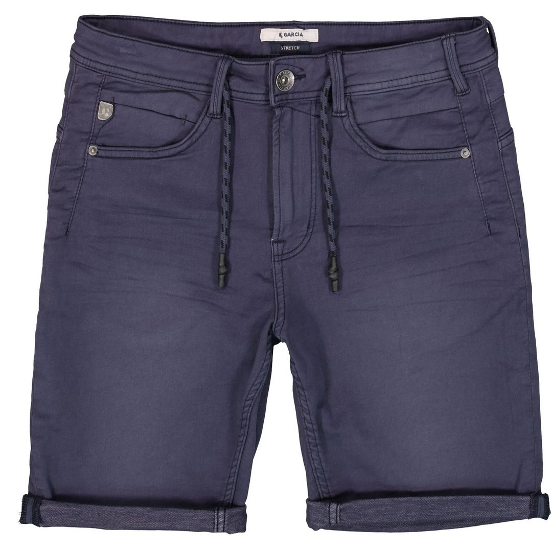 Garcia Herren Jeans Shorts Rocko Slim Fit blau 695 292 dark moon